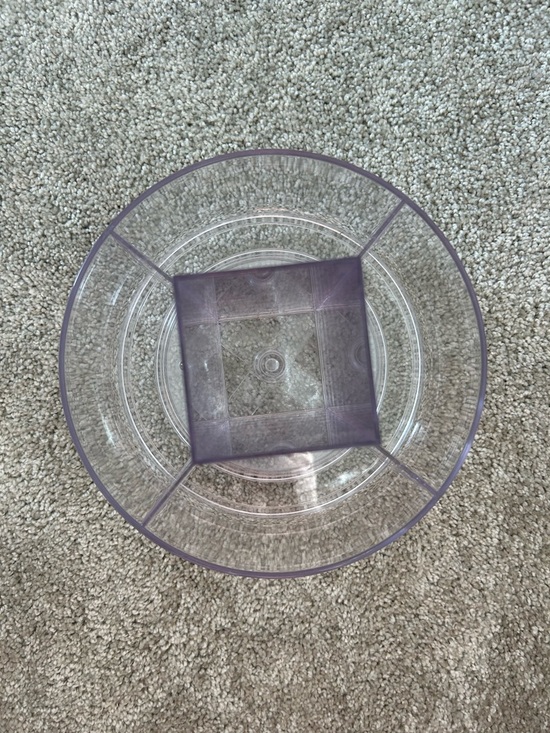 Other - Clear Plastic Spinning Organizer